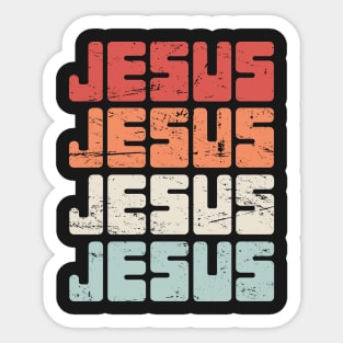 JESUS | Vintage 70s Christian Sticker